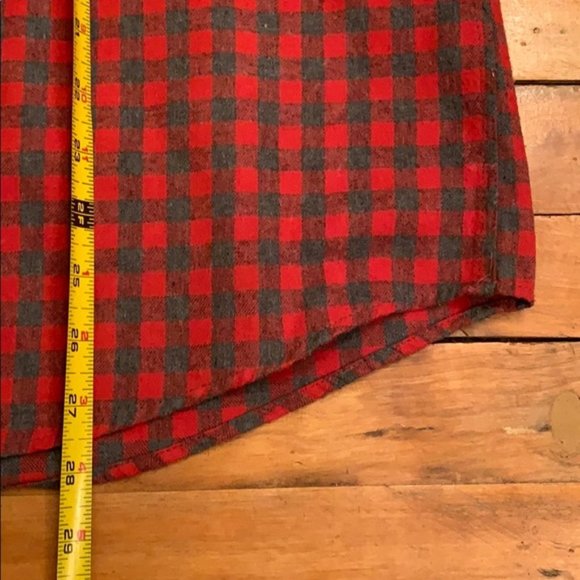 Rue Saint Patrick - Red Plaid Shirt - Picture 4 of 11